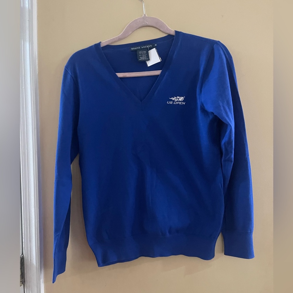 Lauren Ralph Lauren US Open v-neck sweater, women’s M